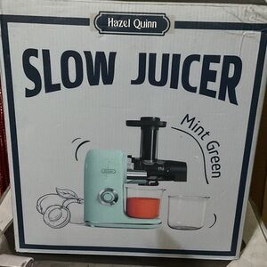 Mint Green Slow Juicer